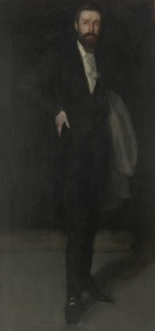 Arrangement in Black: Portrait of F. R. Leyland, 1870-73