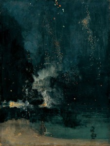 Nocturne in Black and Gold: The Falling Rocket, 1875