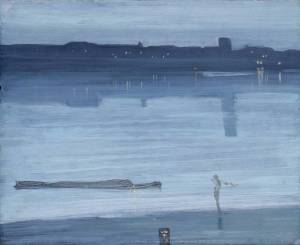 Nocturne: Blue and Silver-Chelsea, 1871